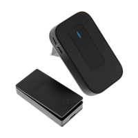 Звонок LZDV-11, беспроводной, от сети, без батареек, термометр, чёрный Звонок LZDV-11, беспроводной, от сети, без батареек, термометр, чёрный