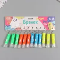 Фонарик свет на кольце "Точки" HC-107 МИКС 6,5х2,3х2,3 см