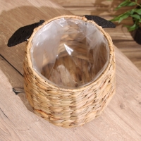 Корзина плетёная "Собачка" 29х29х24 см Корзина плетёная "Собачка" 29х29х24 см