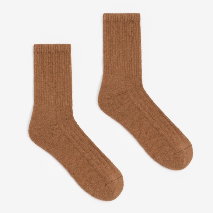 Носки мужские с пухом верблюда, цвет рыжий, размер 44-46 Носки мужские с пухом верблюда, цвет рыжий, размер 44-46