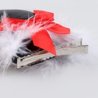 Карнавальный зажим "Рога", набор 2 штуки Карнавальный зажим "Рога", набор 2 штуки