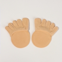 Полустельки с цельн пальцами 12*7*0,5см пара бамбук волокн,вискоза беж ОТ Полустельки с цельн пальцами 12*7*0,5см пара бамбук волокн,вискоза беж ОТ