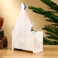 Календарь настольный &laquo;Парусник&raquo;, 18&times;10.5&times;5.5 см, дерево, розовый