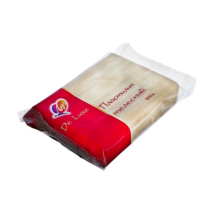 Пластилин скульптурный телесный, 300 г Пластилин скульптурный телесный, 300 г "Луч" De Luxe