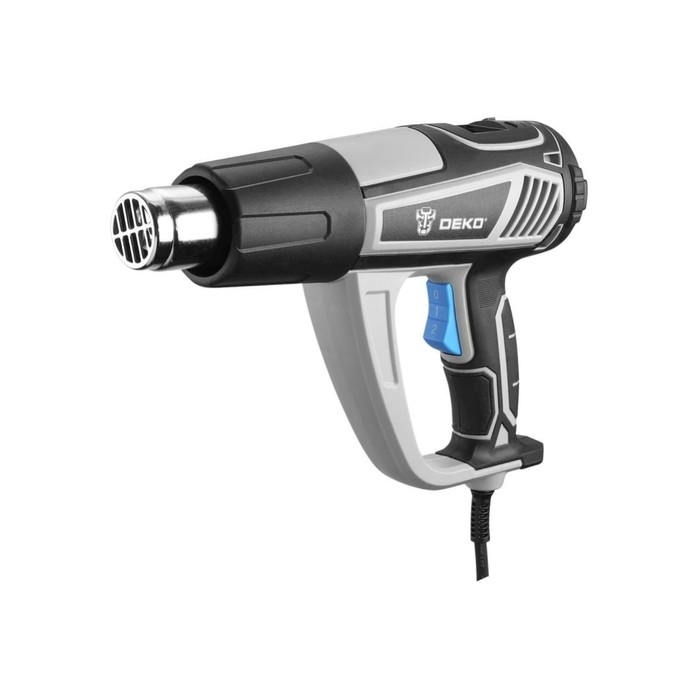 Фен строительный DEKO HG2500 PRO, 2500 Вт, LCD дисплей, 500 л/мин, кабель 1.85 м Фен строительный DEKO HG2500 PRO, 2500 Вт, LCD дисплей, 500 л/мин, кабель 1.85 м