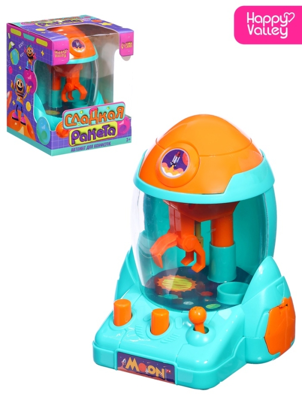 Автомат для конфет &laquo;Сладкая ракета&raquo;, МИКС