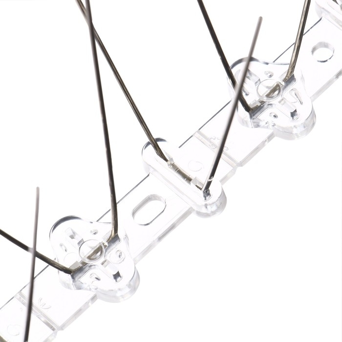 Отпугиватель для птиц, 50 &times; 12 см, шипы противоприсадные 40 шт., 2 ряда, Greengo