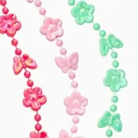 Бусы детские Выбражулька &laquo;Бабочки&raquo;, 40 см, цвет МИКС