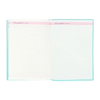 Ежедневник датир 2025г А6+ 176л ESCALADA ЦВЕТОК, мяг обл, иск кожа, тис ф, кр бл 70г/м2