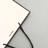 Пакет подарочный, белый, с бантом, 32 х 25 х 11 см