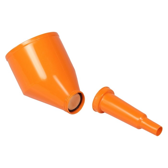 Воронка угловая Airline разборная, латунная сетка, диаметр 120 мм, длина 150 мм APF-04