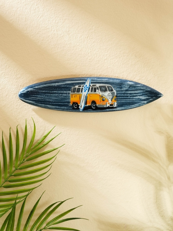 Панно Панно "Доска для сёрфа "Сплитти" дерево 30х7 см