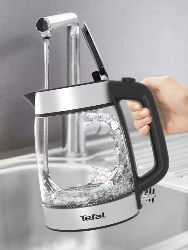 Стеклянный чайник Glass Kittle KI700830, с фильтром, 2200 Вт