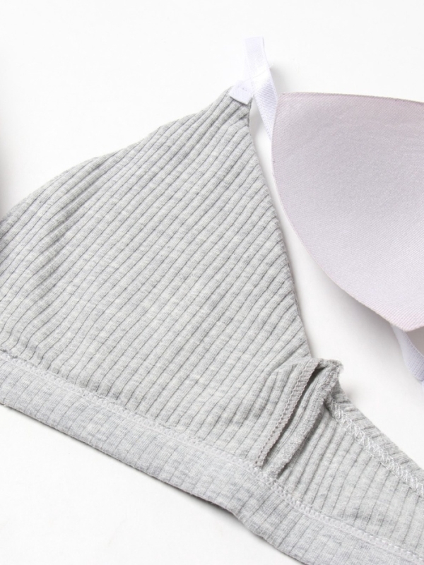 Комплект женский (топ, трусы) цвет серый, размер 44-46 Комплект женский (топ, трусы) цвет серый, размер 44-46