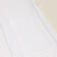 Халат вафельный женский SL HOME: Waffle "Блан де Блан", размер L, 100% хлопок, 320 г/м2