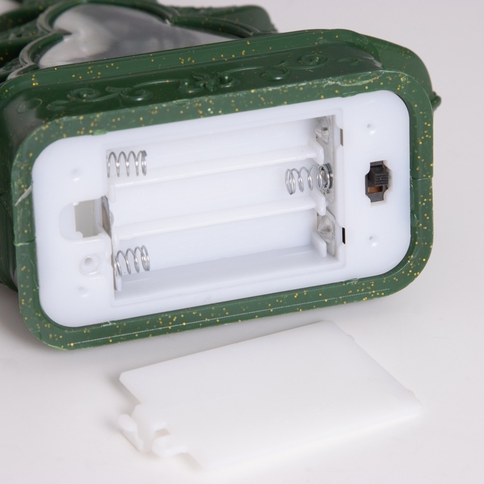 Светильник Светильник "Новогодняя елка" 3хААА зеленый 5,5х13х17см