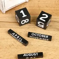 Календарь настольный "Парусник" дерево 11х5х16 см, цв. жёлтый