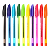 Набор ручек шариковых 10 цветов, Berlingo "Triangle 100T" 0.5мм Набор ручек шариковых 10 цветов, Berlingo "Triangle 100T" 0.5мм