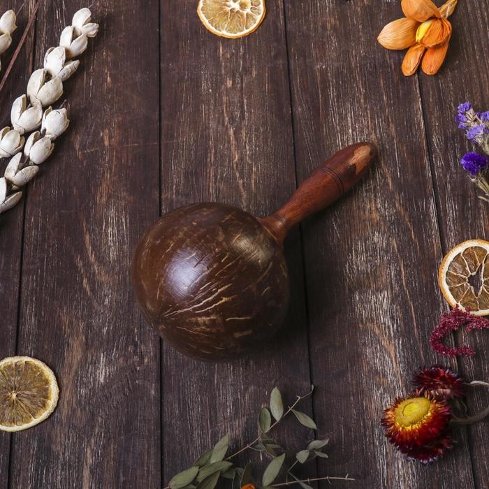 Сувенирный музыкальный инструмент «Маракас», 10×10×20 см, МИКС Сувенирный музыкальный инструмент «Маракас», 10×10×20 см, МИКС