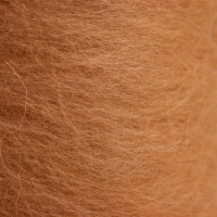 Шерсть для валяния "Кардочес" 100% полутонкая шерсть 100гр (005 бежевый)