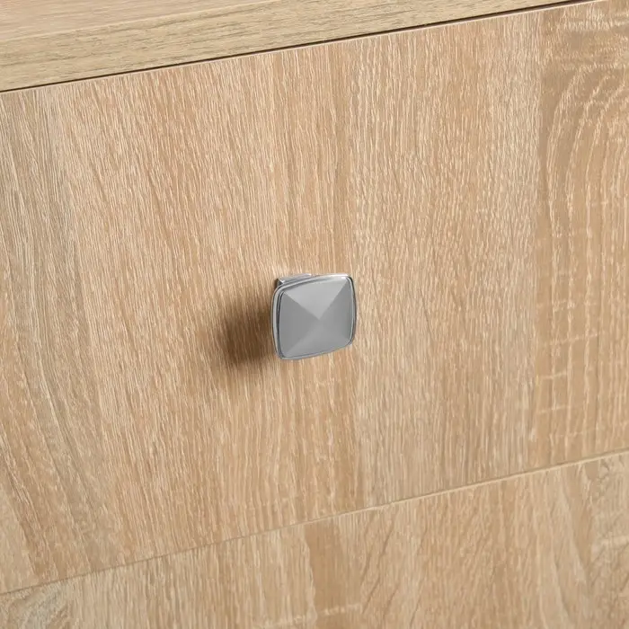 Ручка-кнопка ТУНДРА РК112CP (MK112CP), хром