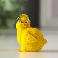 Сувенир полистоун "Цыплёнок в веночке/с гнездом" МИКС 4х3х4 см