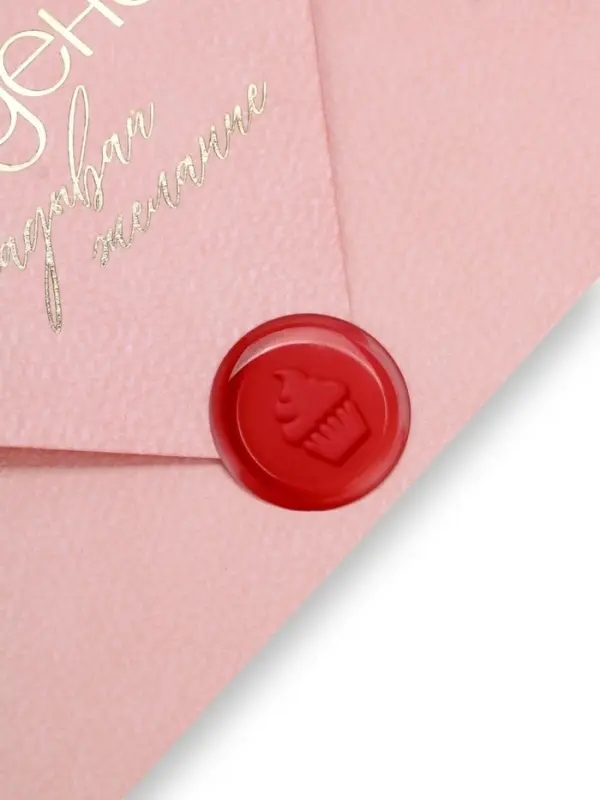 Конверт для денег с открыткой и наклейкой &laquo;В день рождения&raquo;, тиснение, акварельный картон, 16 х 11 см