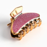 Краб для волос новогодний &laquo;Мечтай в Новом году!&raquo;, на Новый год, 4 х 6,4 см