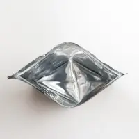 Пакет дой - пак, матовый, чёрный с окном, 14&times;20&times;4 см