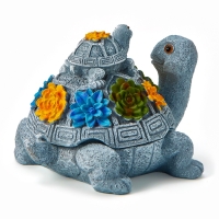 Фигурка полистоун TAKE IT EASY «Две черепашки», серый камень, 14×11×9.8 см Фигурка полистоун TAKE IT EASY «Две черепашки», серый камень, 14×11×9.8 см