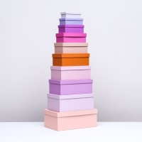 Набор коробок 10 в 1 &laquo;Палитра мечты&raquo;, 32.5 &times; 20 &times; 12.5 - 12&times;7&times;4 см