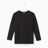 Лонгслив детский MINAKU цвет чёрный, рост 134 см Лонгслив детский MINAKU цвет чёрный, рост 134 см