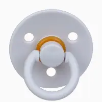 Соска - пустышка классическая, латекс, цв.серый, в контейнере, от 0 мес., M&B