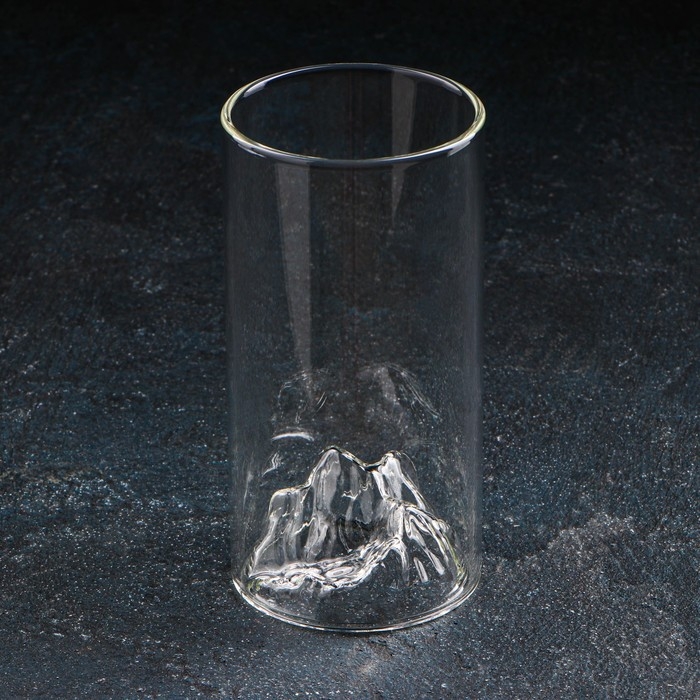 Стакан стеклянный Magistro &laquo;Горы&raquo;, 300 мл