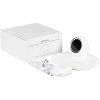 Станция беспроводной зарядки с часами и подсветкой GlobeBee, белая