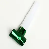 Дудка язычок &laquo;Праздник&raquo;, набор 6 шт., зелёный