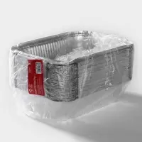 Форма из фольги для выпечки и запекания Доляна, 2 л, 25&times;18&times;6,5 см