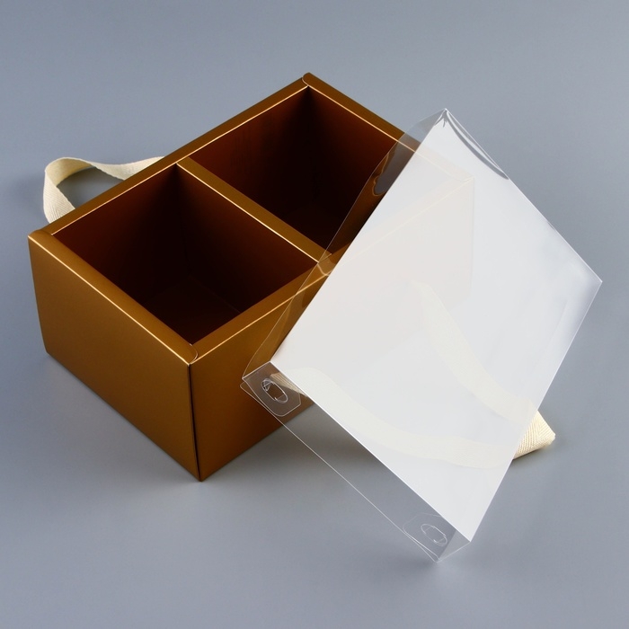 Коробка подарочная складная Золото , упаковка, 23 х 15 х 10 см Коробка подарочная складная Золото , упаковка, 23 х 15 х 10 см