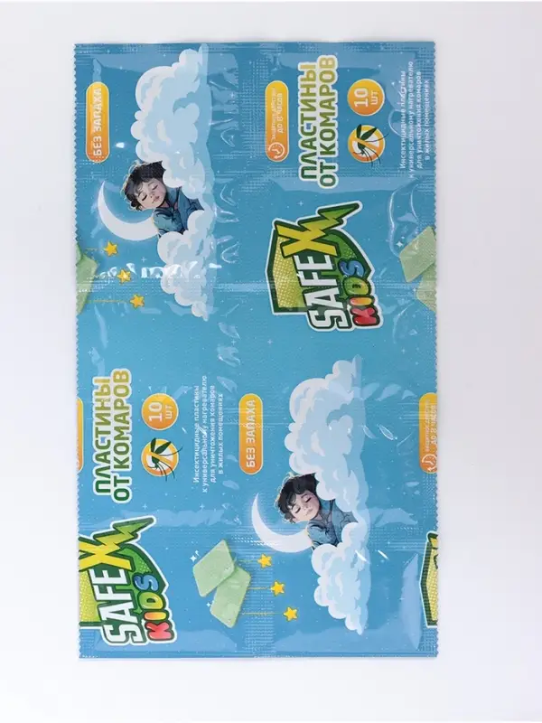 Пластины от комаров SAFEX, детские 10 шт.