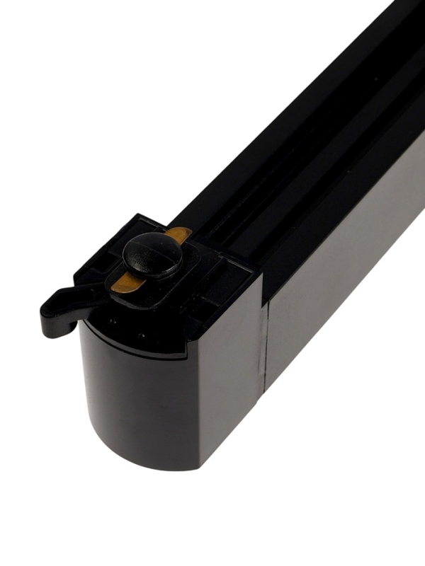 Трековый светильник линейный, поворотный, 10 Вт, 900 Лм, 4000К, IP20, черный