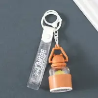 Брелок с карабином, ремешком свет "Капибара-лампа" 3,2х3,2х21 см