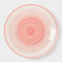 Тарелка Доляна "А-ля Прима" 26см, 26,5х3, цвет розовый