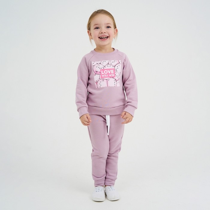 Брюки детские KAFTAN Брюки детские KAFTAN "Dream" р.32 (110-116), лиловый