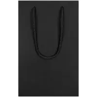 Пакет бумажный Waski S, черный