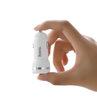 Автомобильное зарядное устройство Hoco Z27А, 1 USB, 18 Вт, 3 А, белое Автомобильное зарядное устройство Hoco Z27А, 1 USB, 18 Вт, 3 А, белое