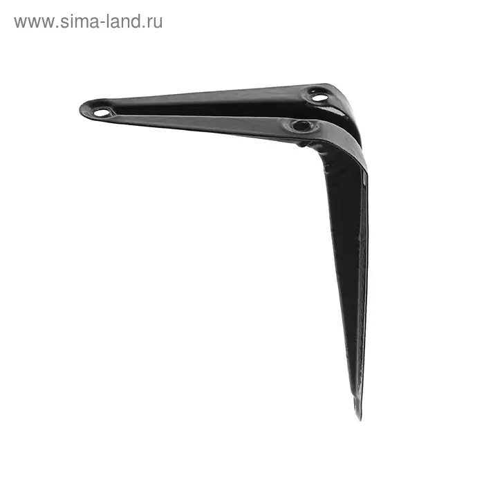 Кронштейн, 100&times;75&times;0.8 мм, черный