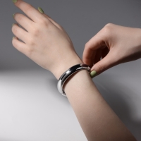 Браслет металл &laquo;Тренд&raquo; объёмный, цвет серебро