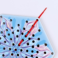 Шнуровка &laquo;Новый год! Снежинка&raquo;