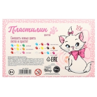 Пластилин 12 цветов 180 г &laquo;Мари&raquo;, Коты-аристократы