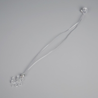 Светодиодный кулон &laquo;Клевер&raquo; 60 см, батарейки, свечение мульти (RGB)